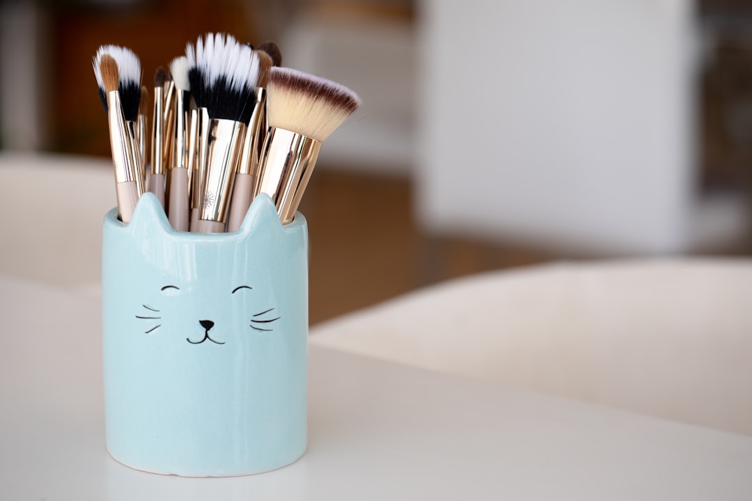 Professional makeup application